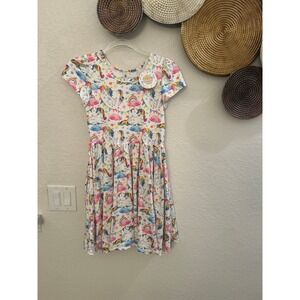 Charlie's Project colorful unicorn-themed girls' dress size 14/16 NWT